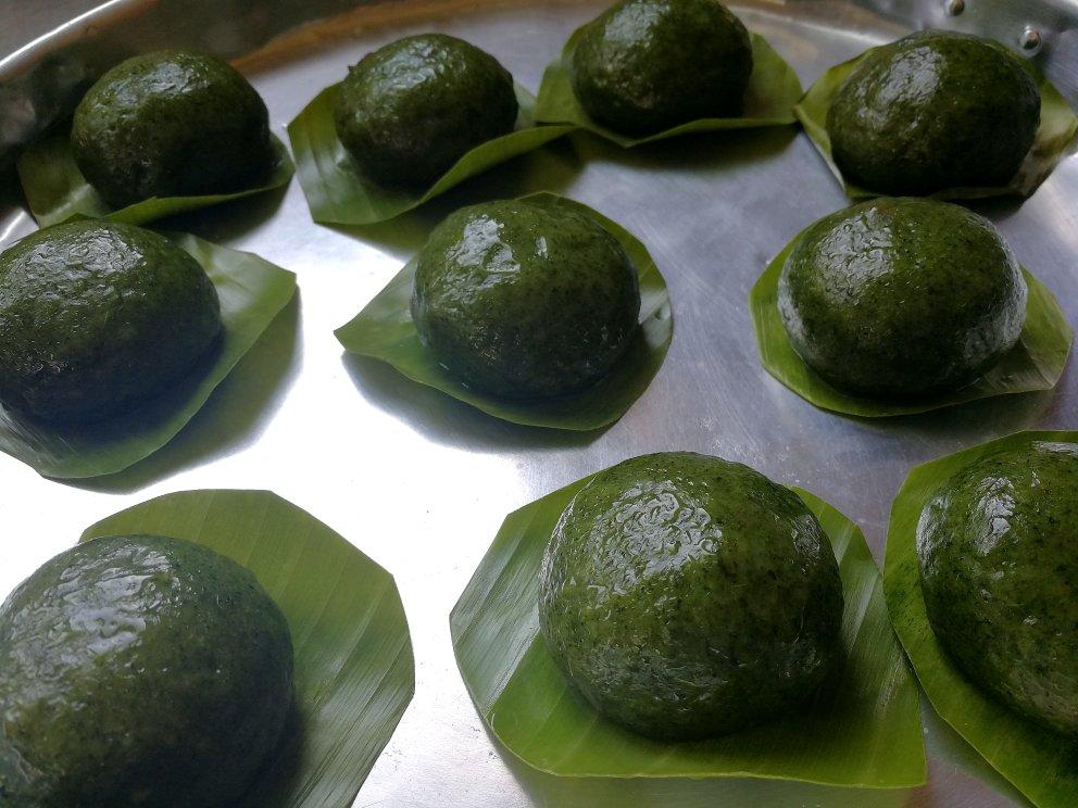 三种口味的青团🌸放三天都不硬 附艾草保存方法 馅料制作方法