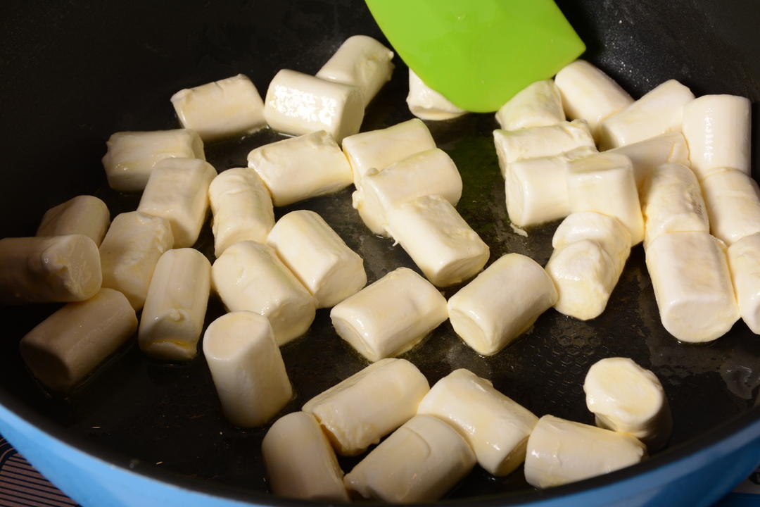 小麦胚芽牛轧糖，淡淡的麦香清爽有嚼劲的做法 步骤3