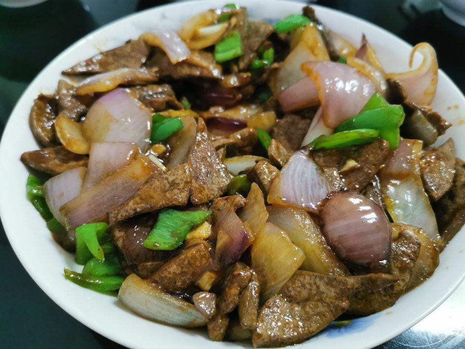 嫩炒猪肝