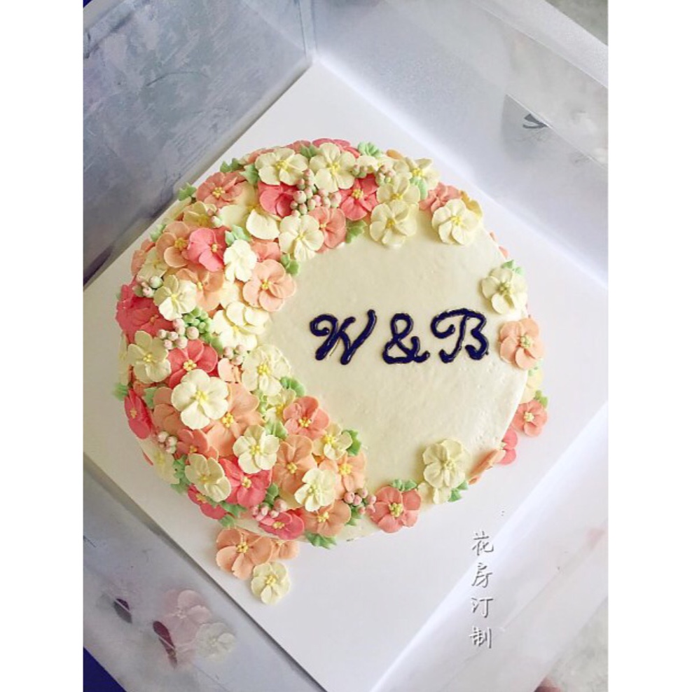 小麦子自创韩式裱花奶酪霜