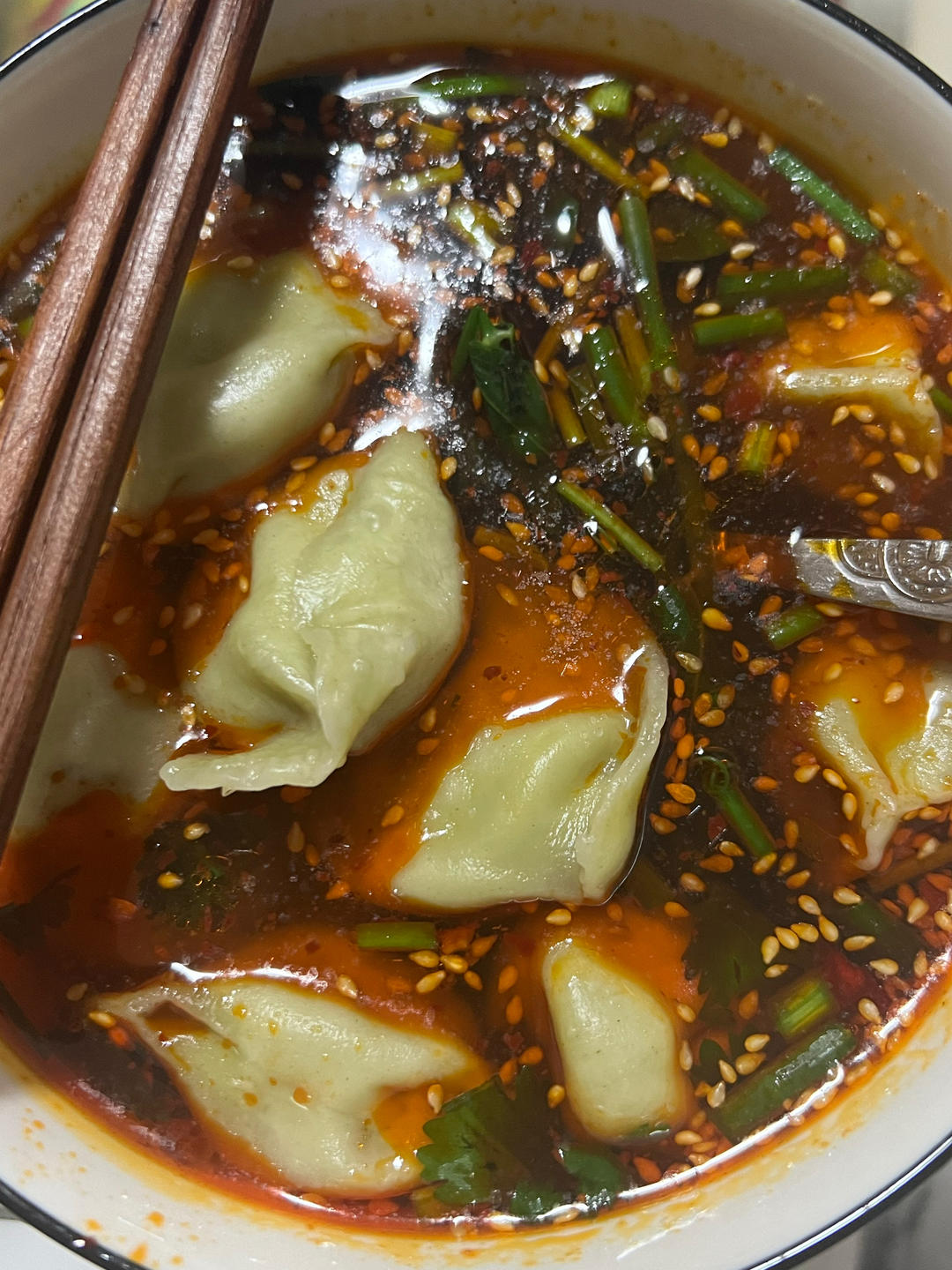 🔥五分钟搞定❗️酸辣开胃一吃就上瘾的酸汤水饺