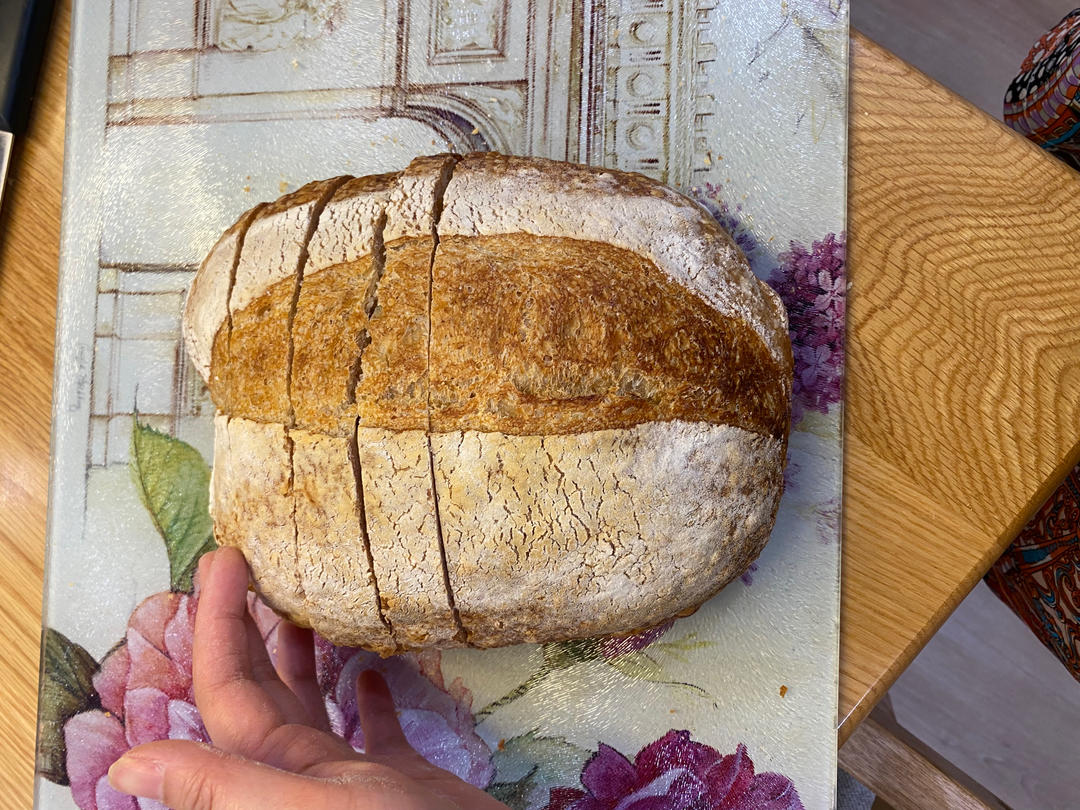 天然酵种鲁邦种硬欧包Sourdough Bread