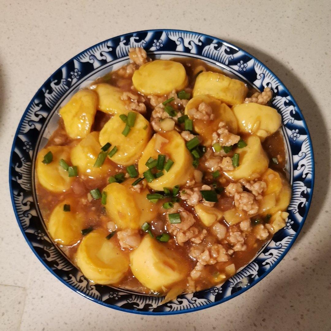 肉末日本豆腐（下饭家常菜）