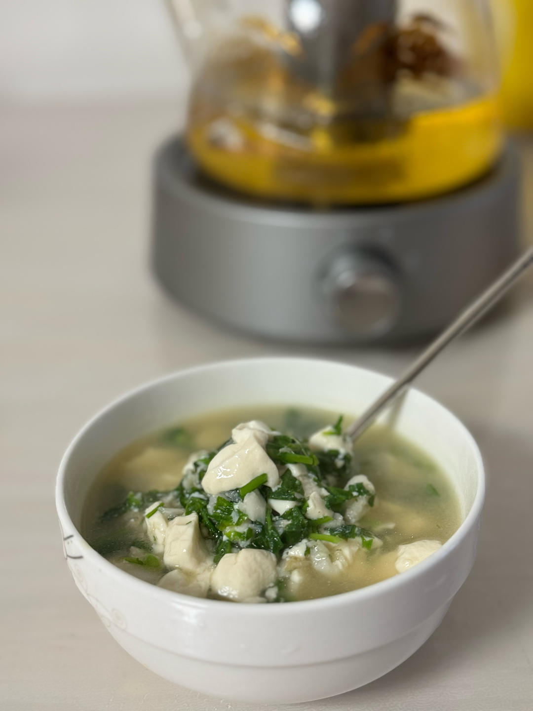 荠菜豆腐羹