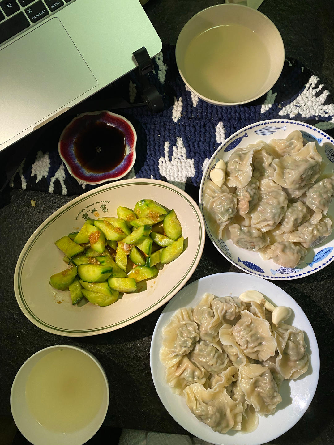 晚餐小记|茴香饺子