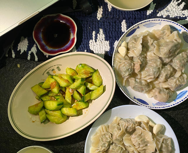 晚餐小记|茴香饺子