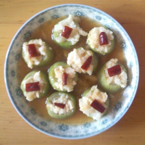 蒜蓉蒸丝瓜
