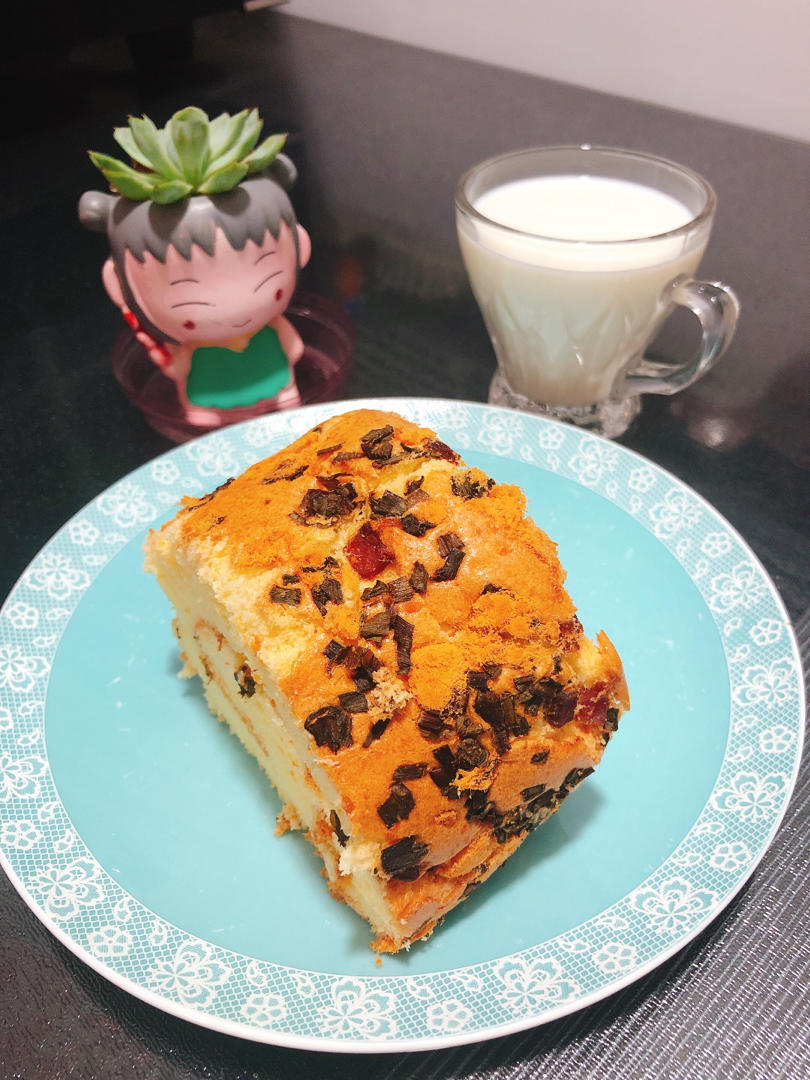 香葱肉松蛋糕（海氏13寸深盘）