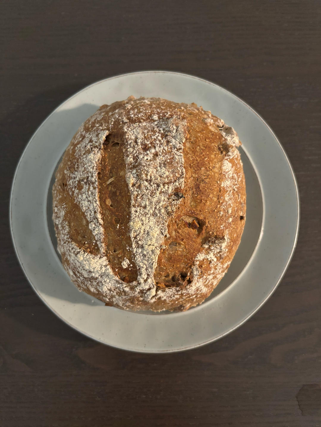 零失败、免揉面、好吃的核桃仁葡萄干欧包