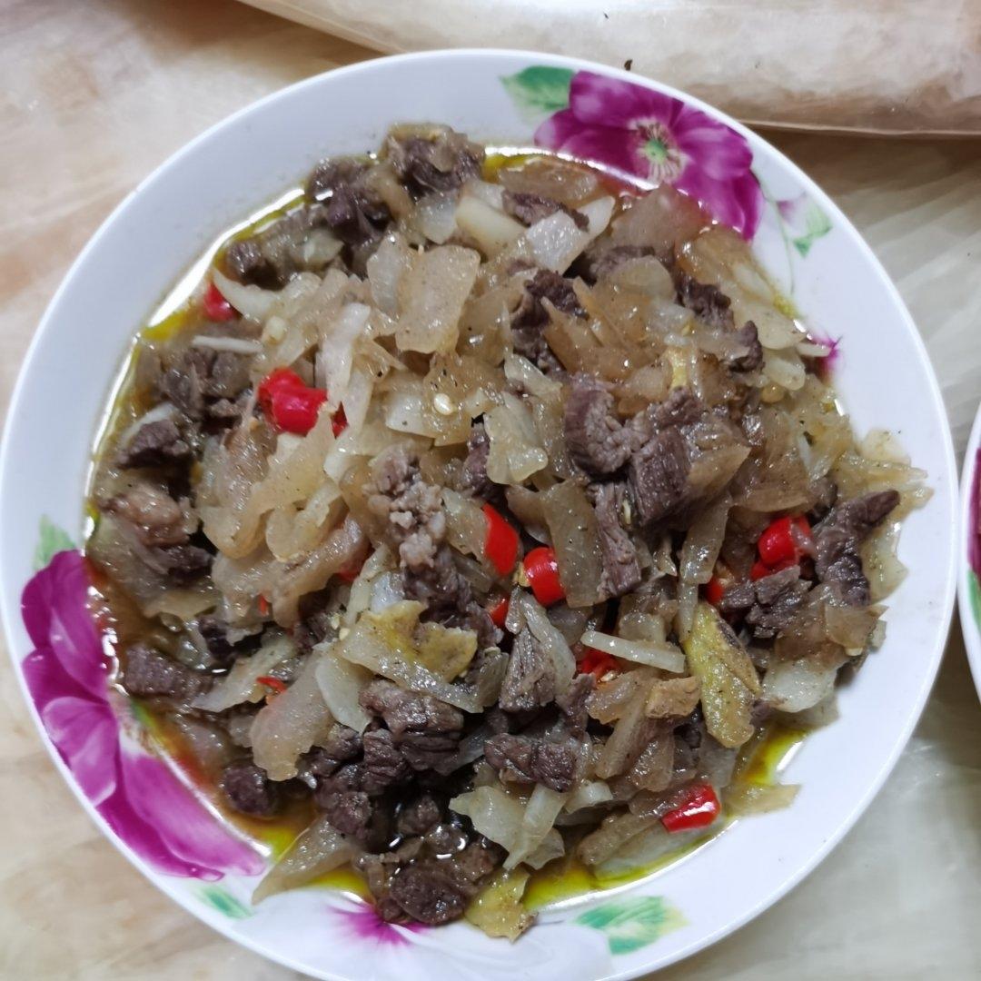萝卜炒牛肉（超下饭感动哭系列）