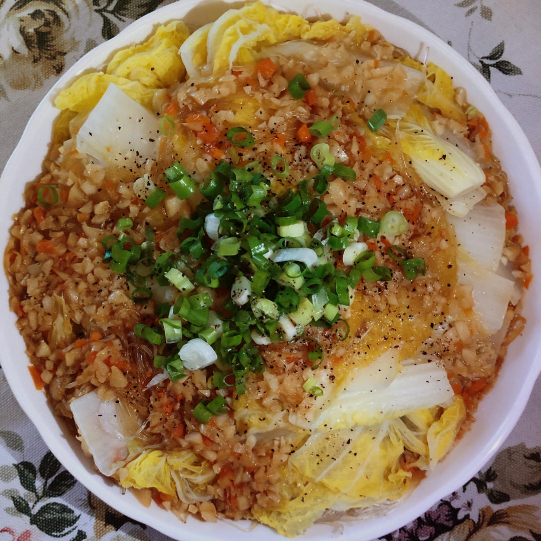 蒜蓉粉丝娃娃菜