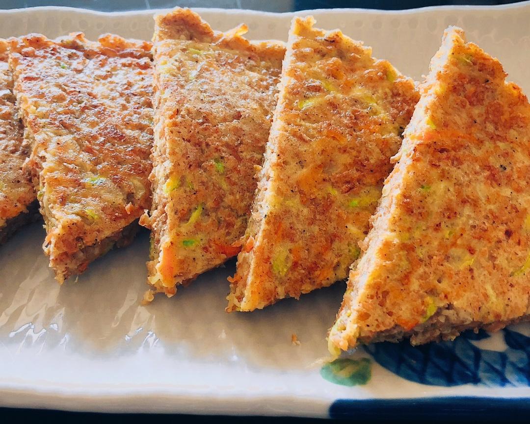 西葫芦全麦能量饼的做法