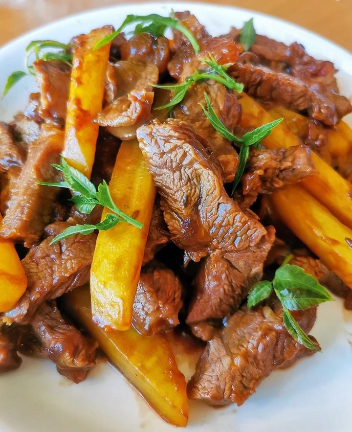 嫩滑多汁‼️一口就上瘾的㊙️牛排土豆煎锅