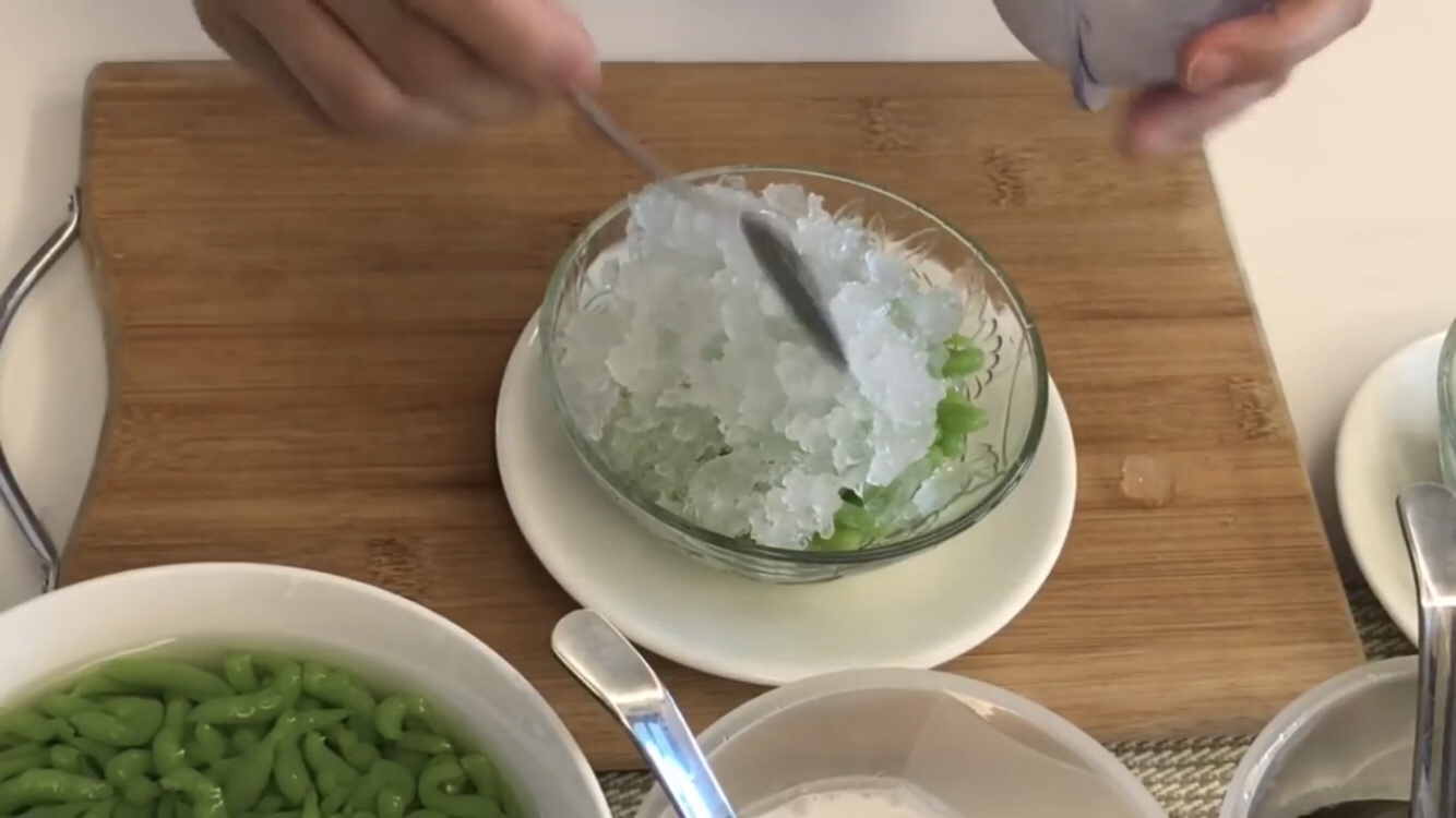 传统消暑🍧香兰珍多冰/煎蕊的做法 步骤14