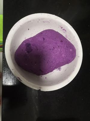 紫薯丸子的做法 步骤2