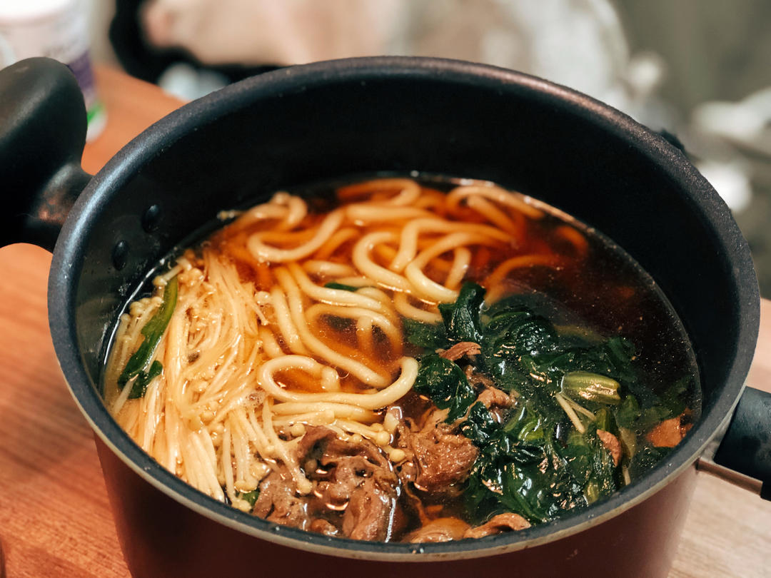 寿喜锅风味乌冬面