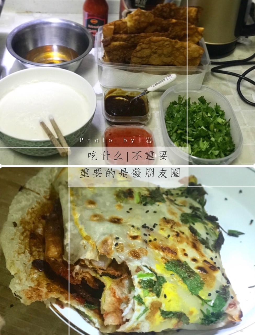 煎饼果子薄脆的制作