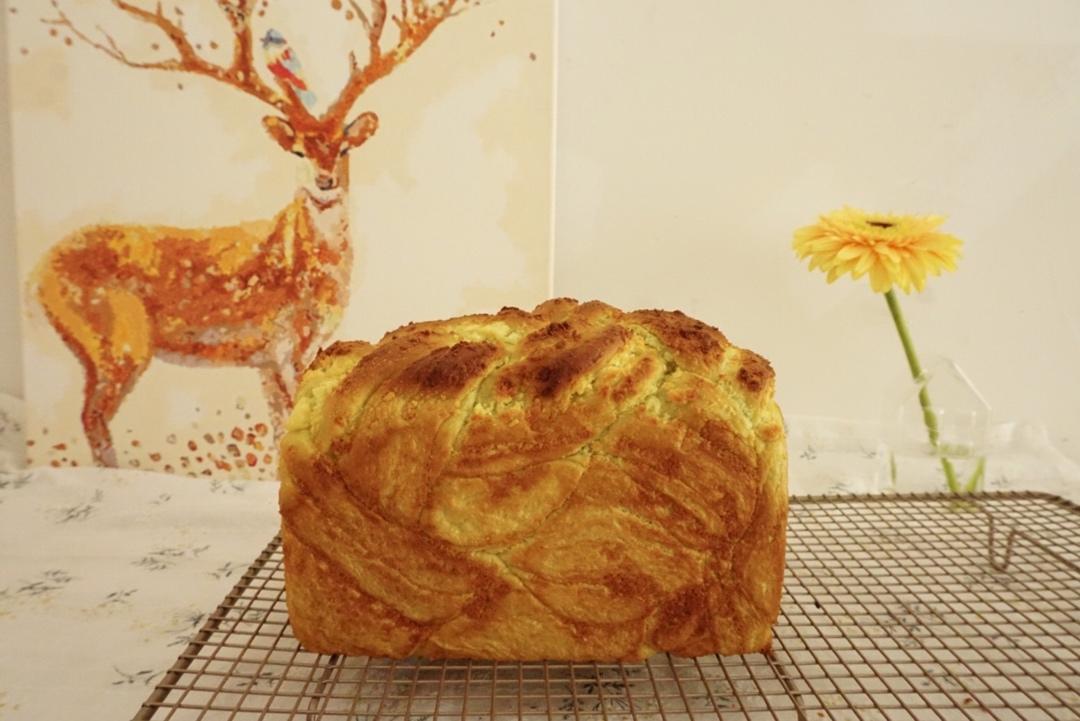 波兰种斑斓吐司 香兰叶牛奶面包 Pandan Bread