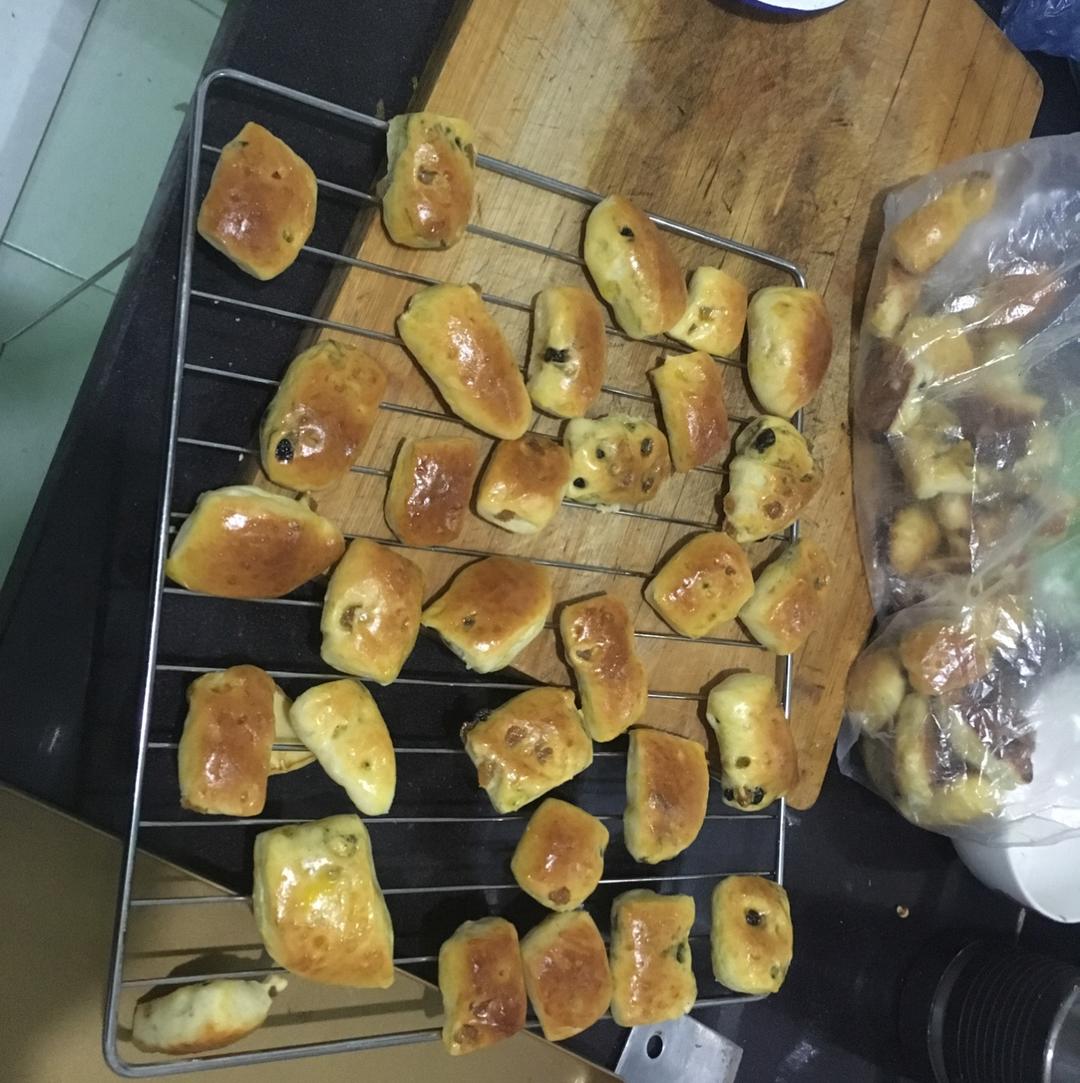 蔓越莓优格小面包块