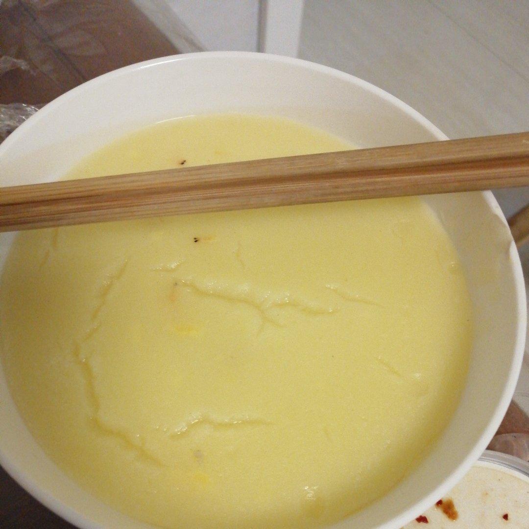 鸡蛋玉米糊