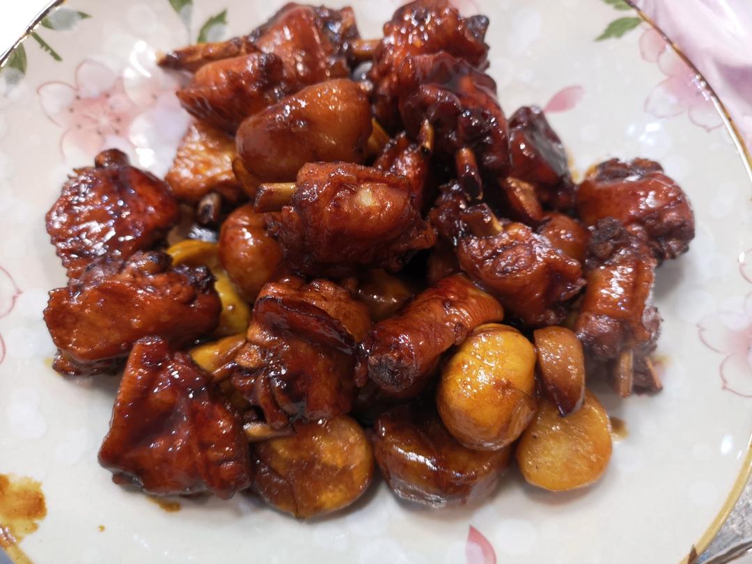 鸡肉烧板栗