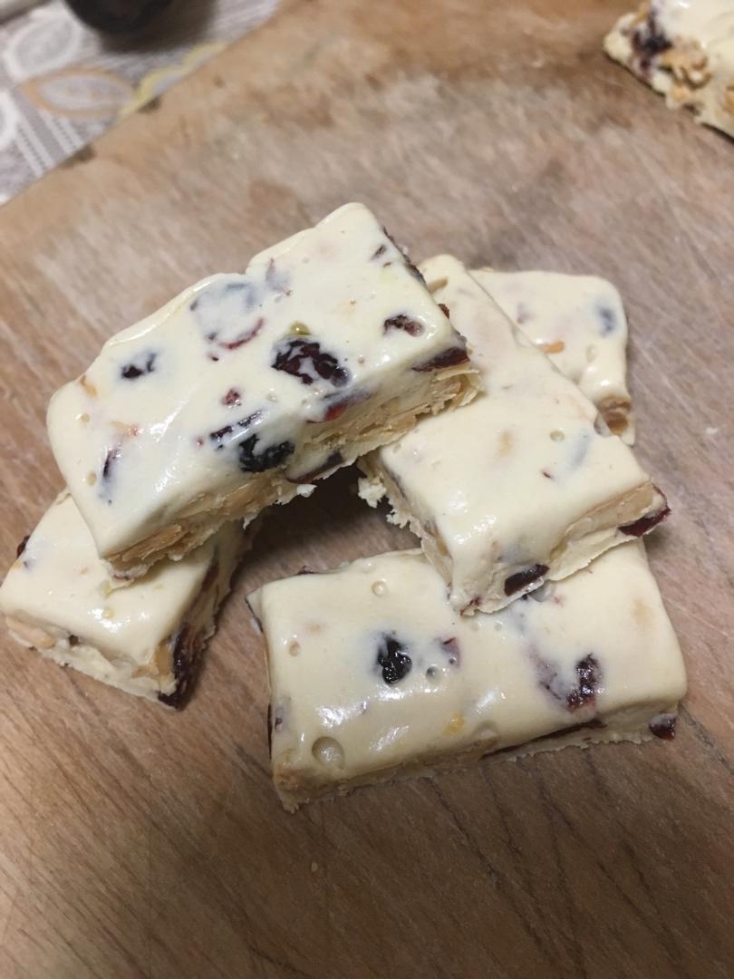 ㊙️（台湾配方）多口味可自由切换熬糖牛轧糖——椰风芒果牛轧糖