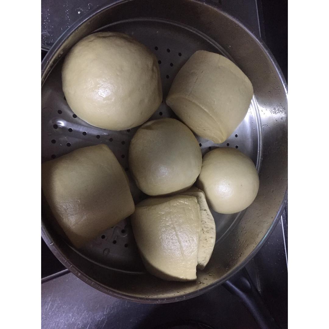 有着面包口感的红糖馒头（一次发酵）