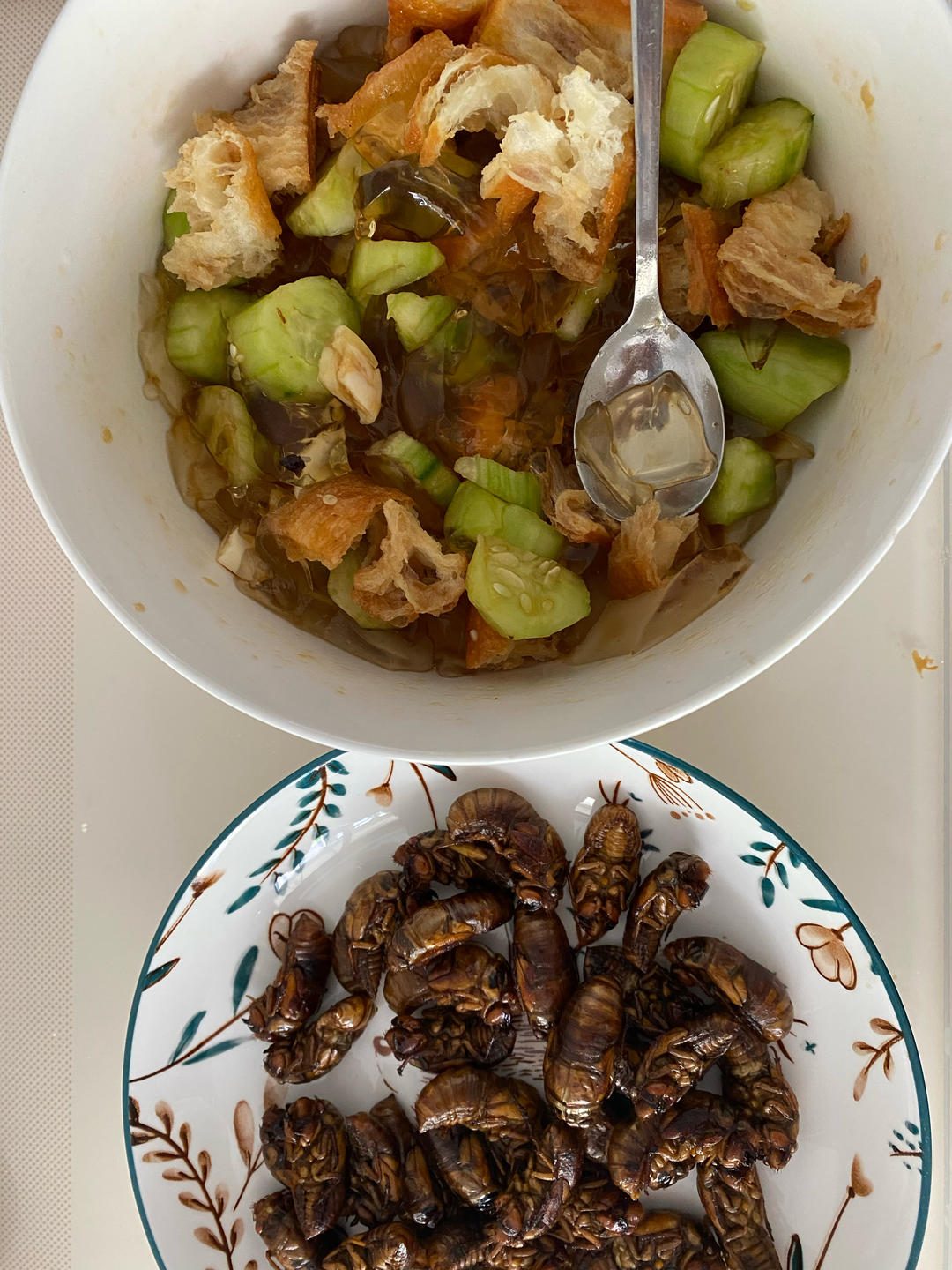 天热就做凉粉吃