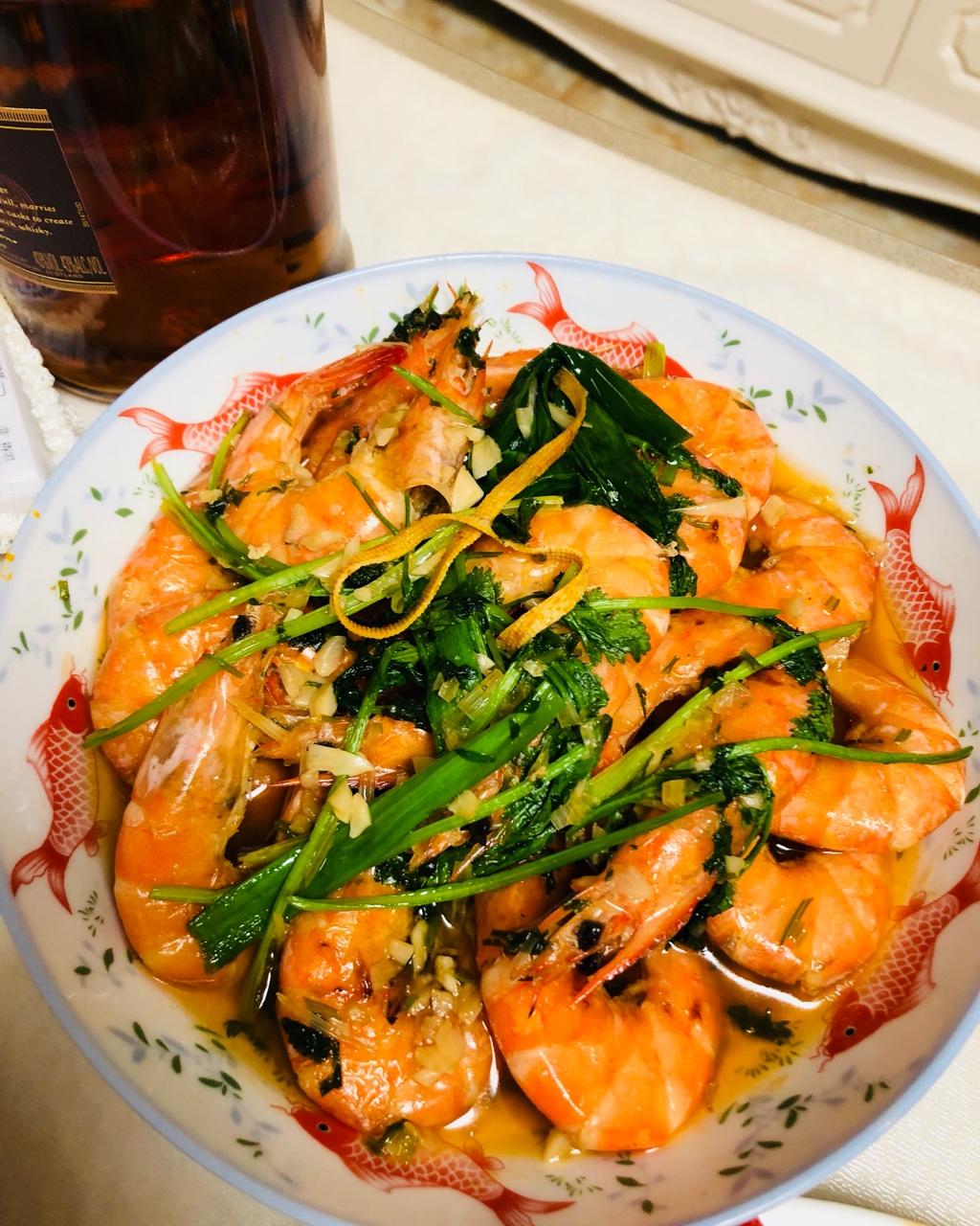 宅姐私房秘制干烧虾