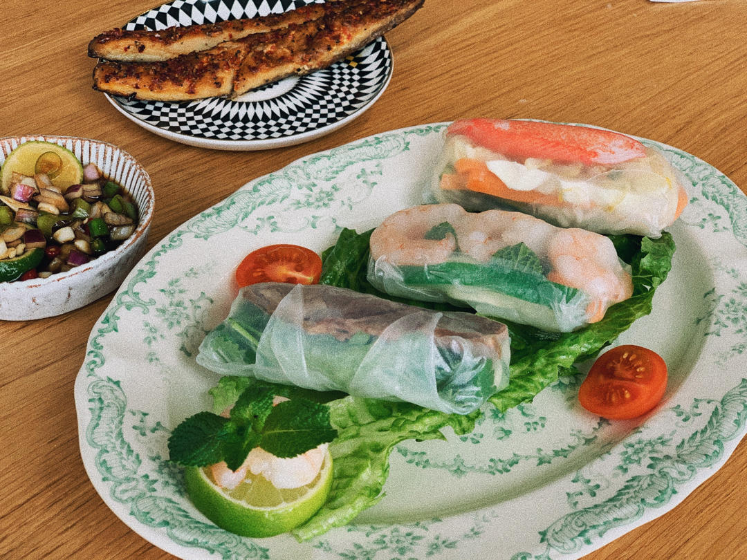 【外貌协会🌴】越南春卷（附蘸汁做法，超低热量！）