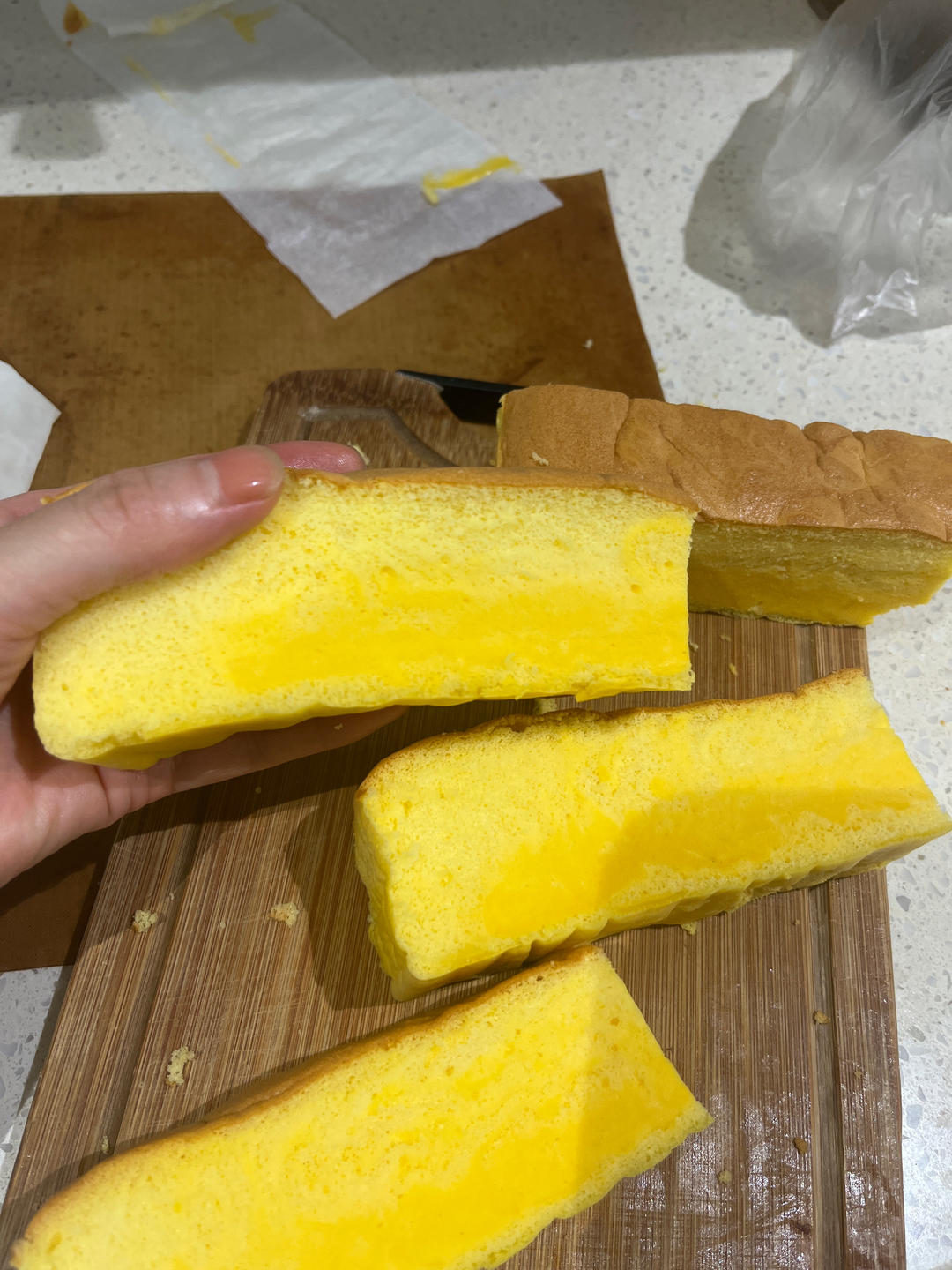 古早味蛋糕......烫面水浴法（28*28）