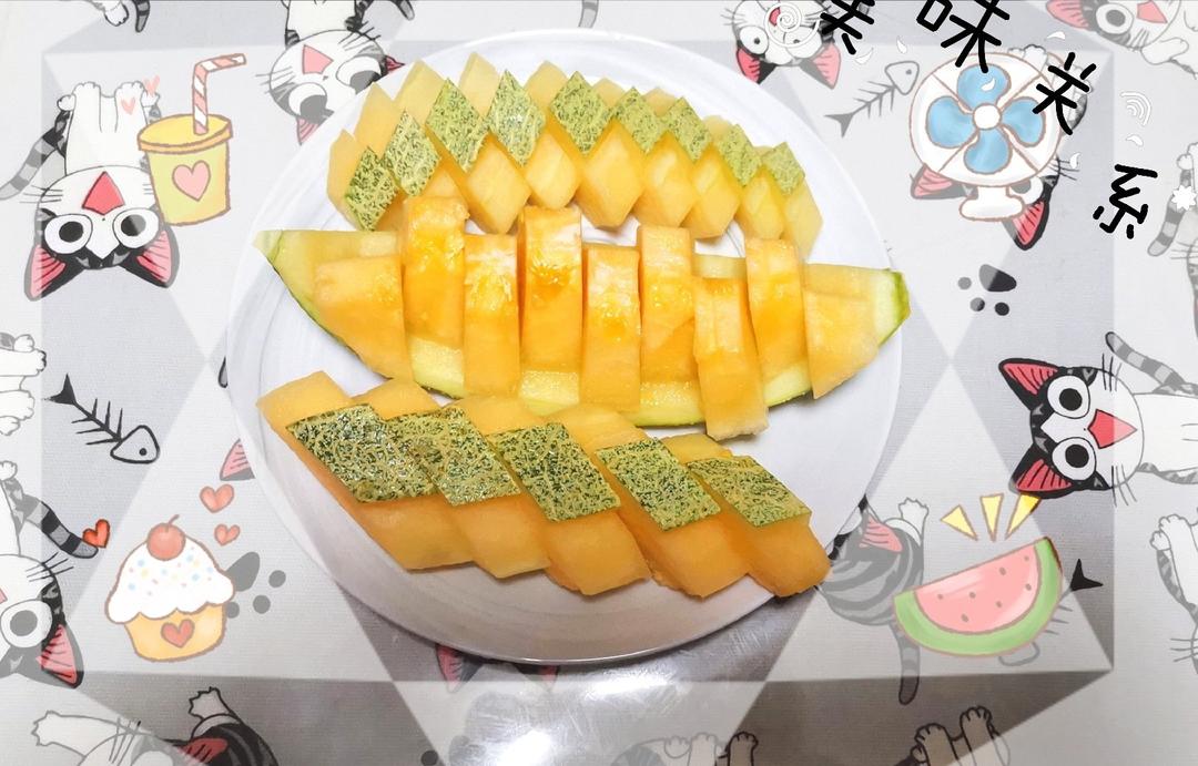 ✨哈密瓜的两种切法✨