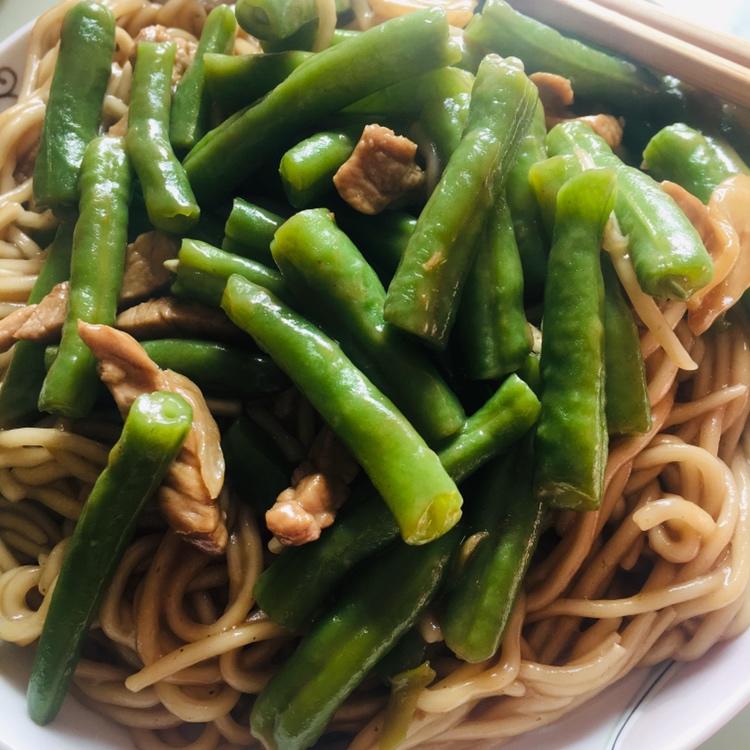 豆角焖面