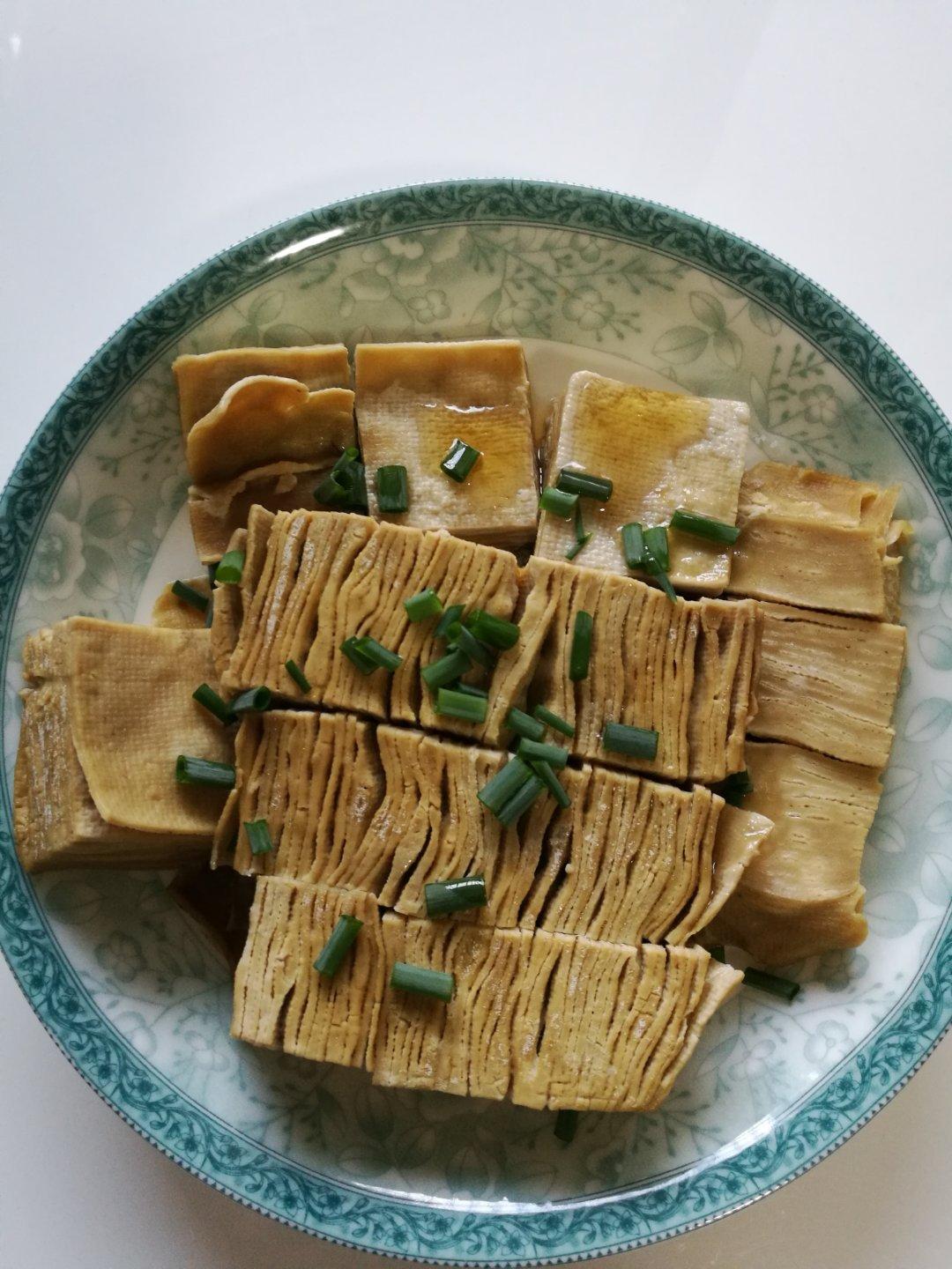 俑做的清蒸霉千张