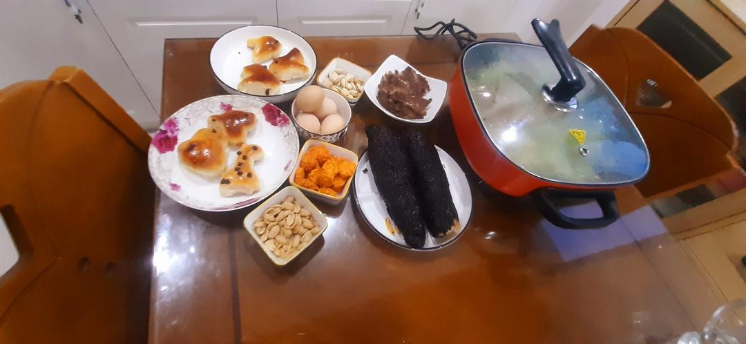 卡通炼乳一次发酵小面包