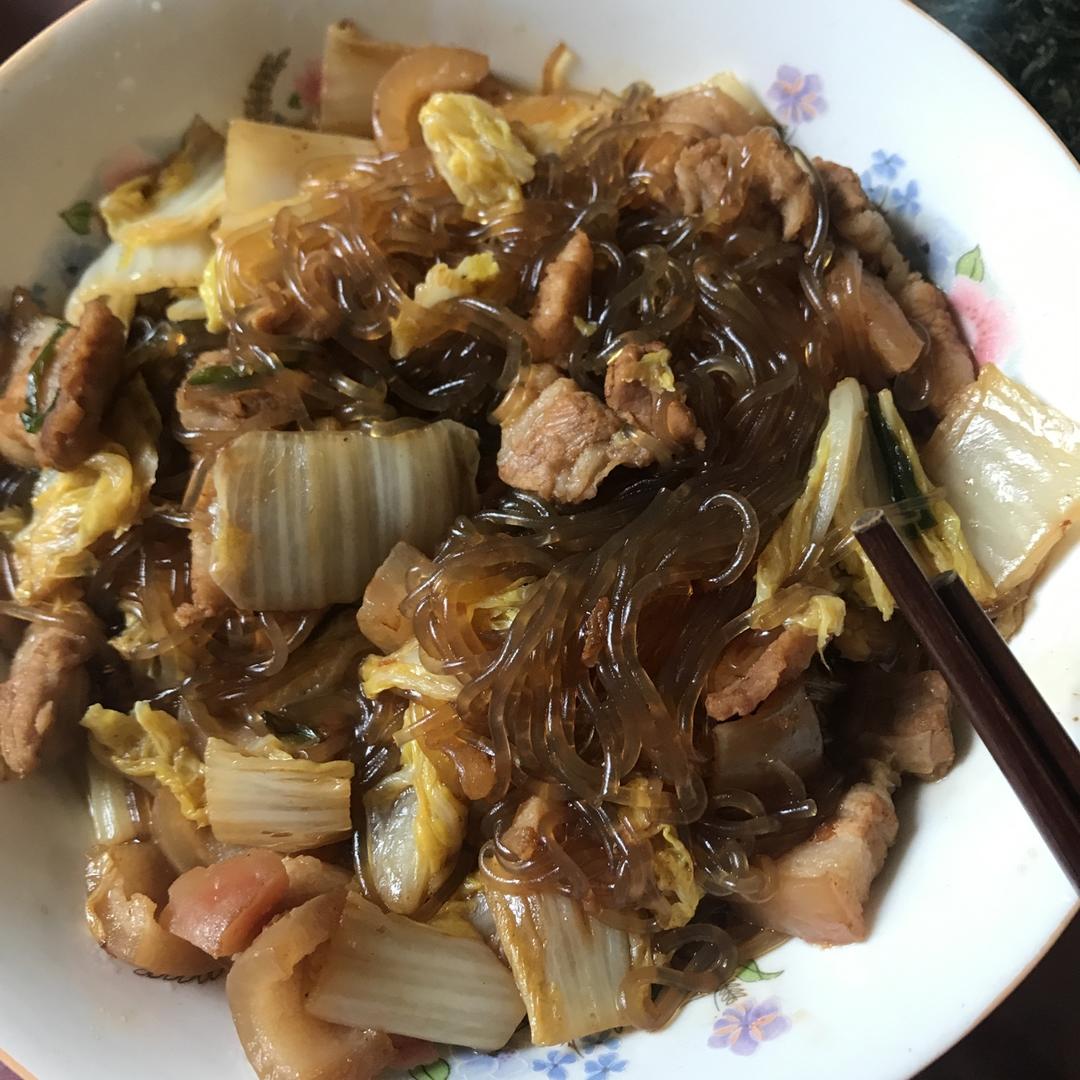 白菜炖粉条