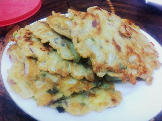 土豆洋葱煎饼