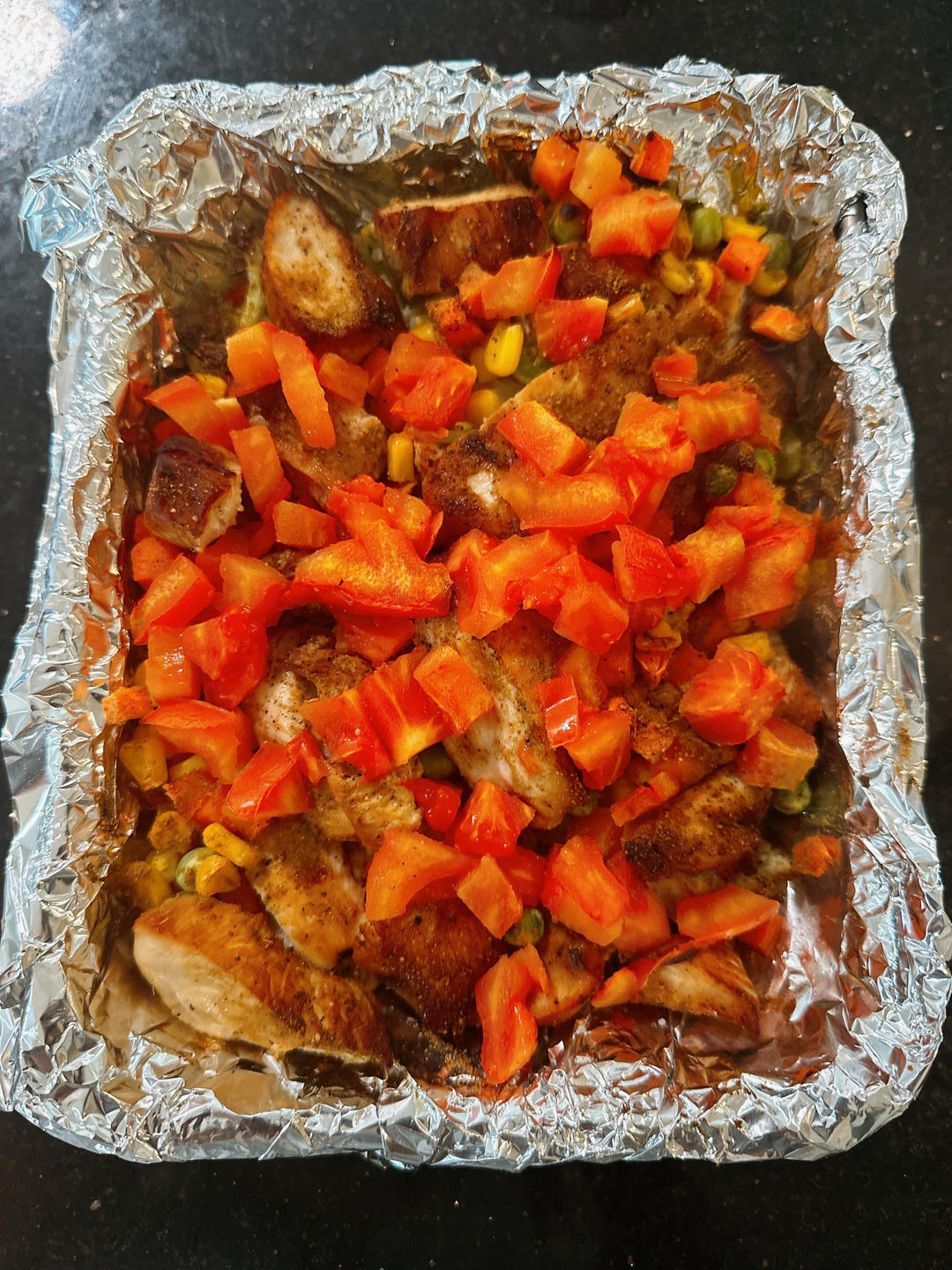 减脂便当- -快手椰菜花烤鸡胸肉【北鼎烤箱食谱】