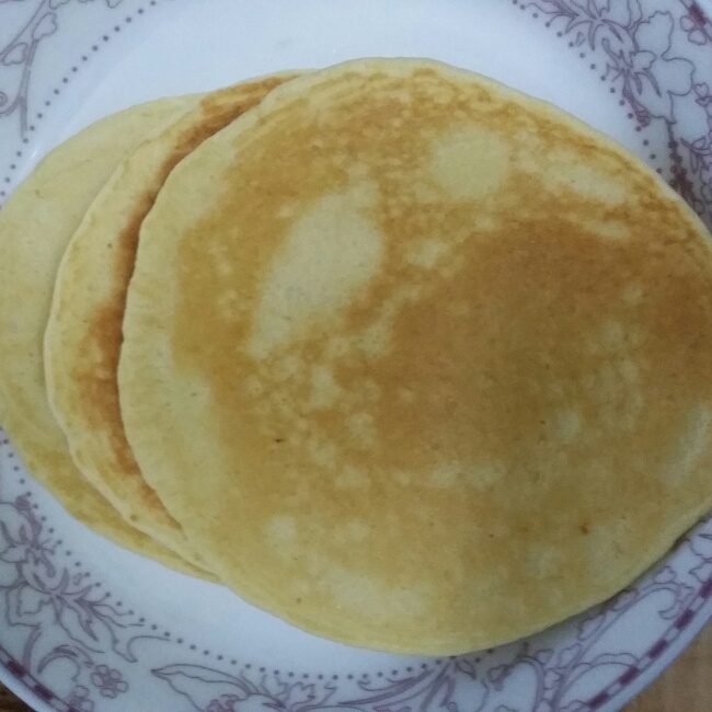 超级简单pancake【无黄油健康版】