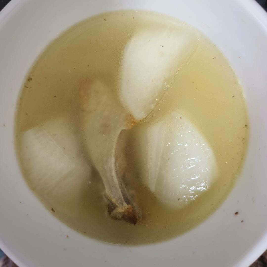 白萝卜鸭汤