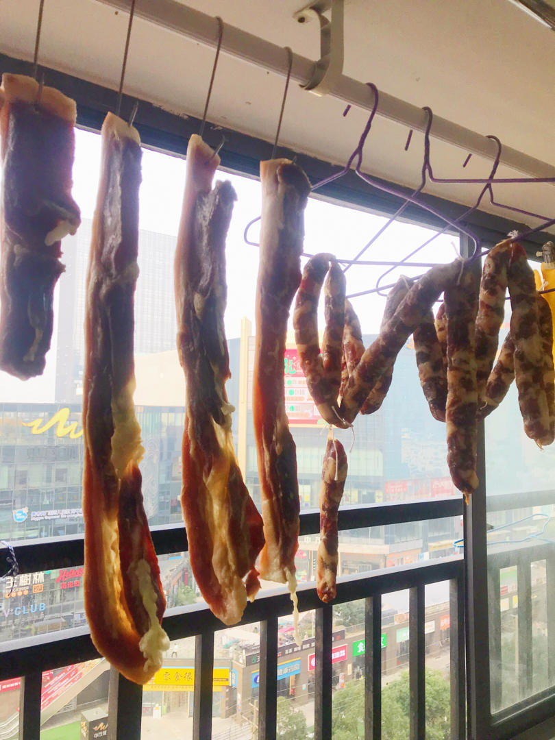 腌腊肉（不熏的风吹肉）