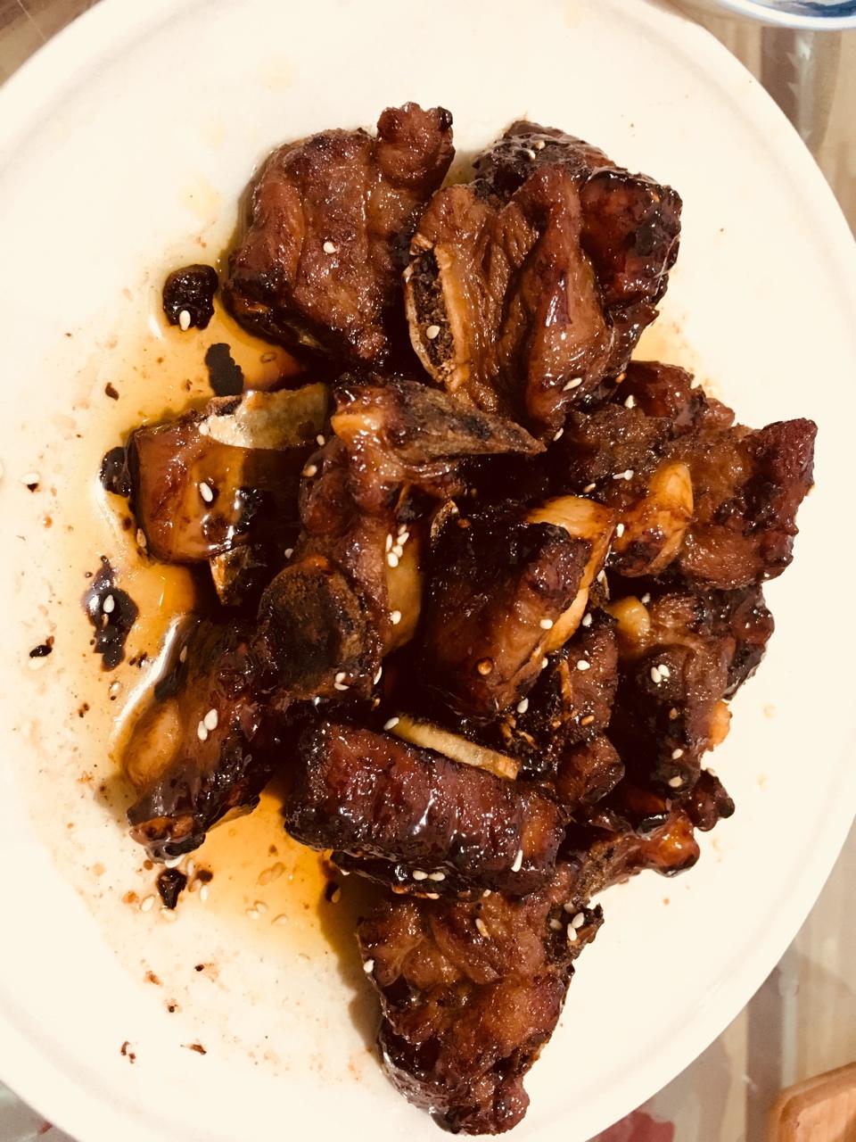 懒人版糖醋排骨