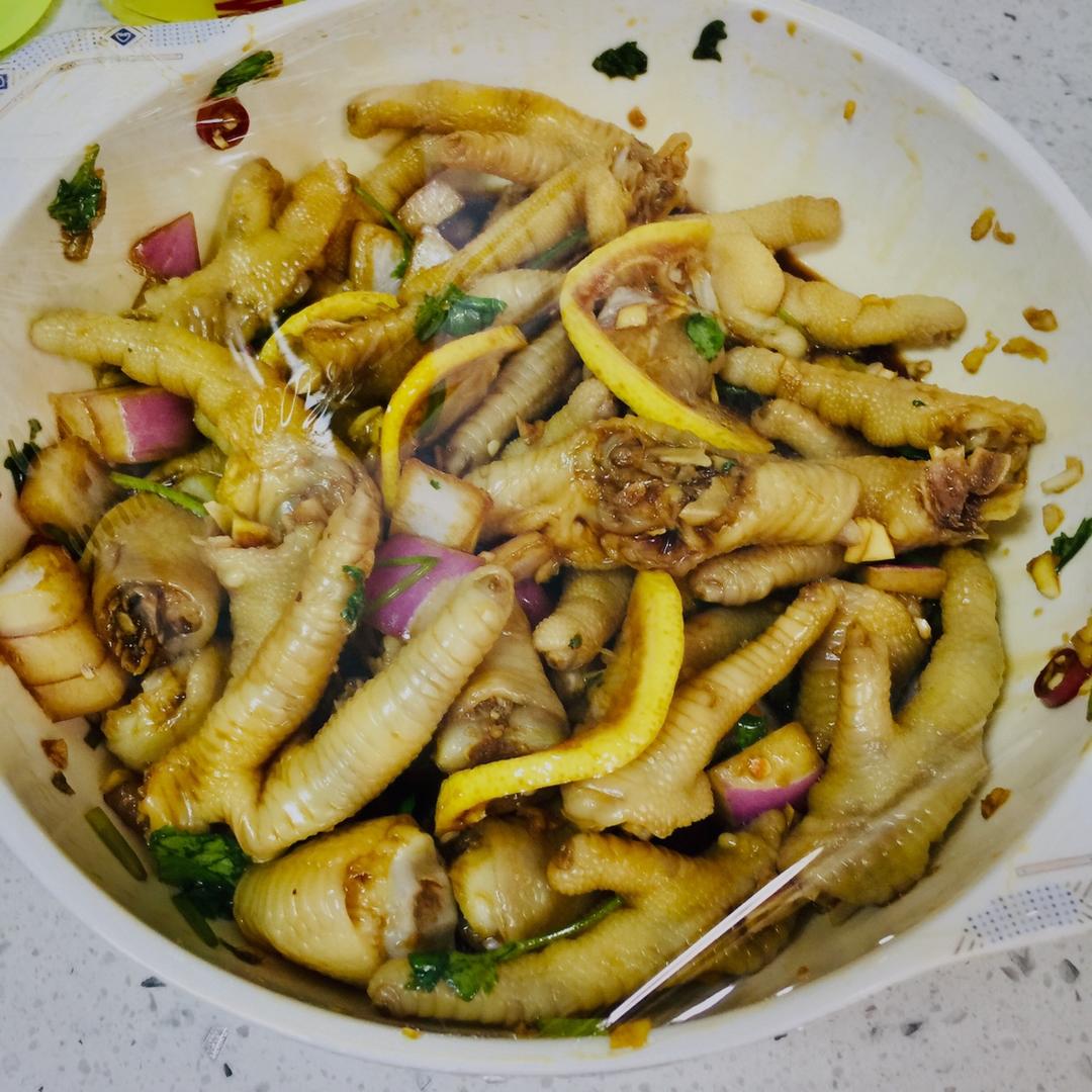 网红鸡爪—百香果柠檬泡椒鸡爪
