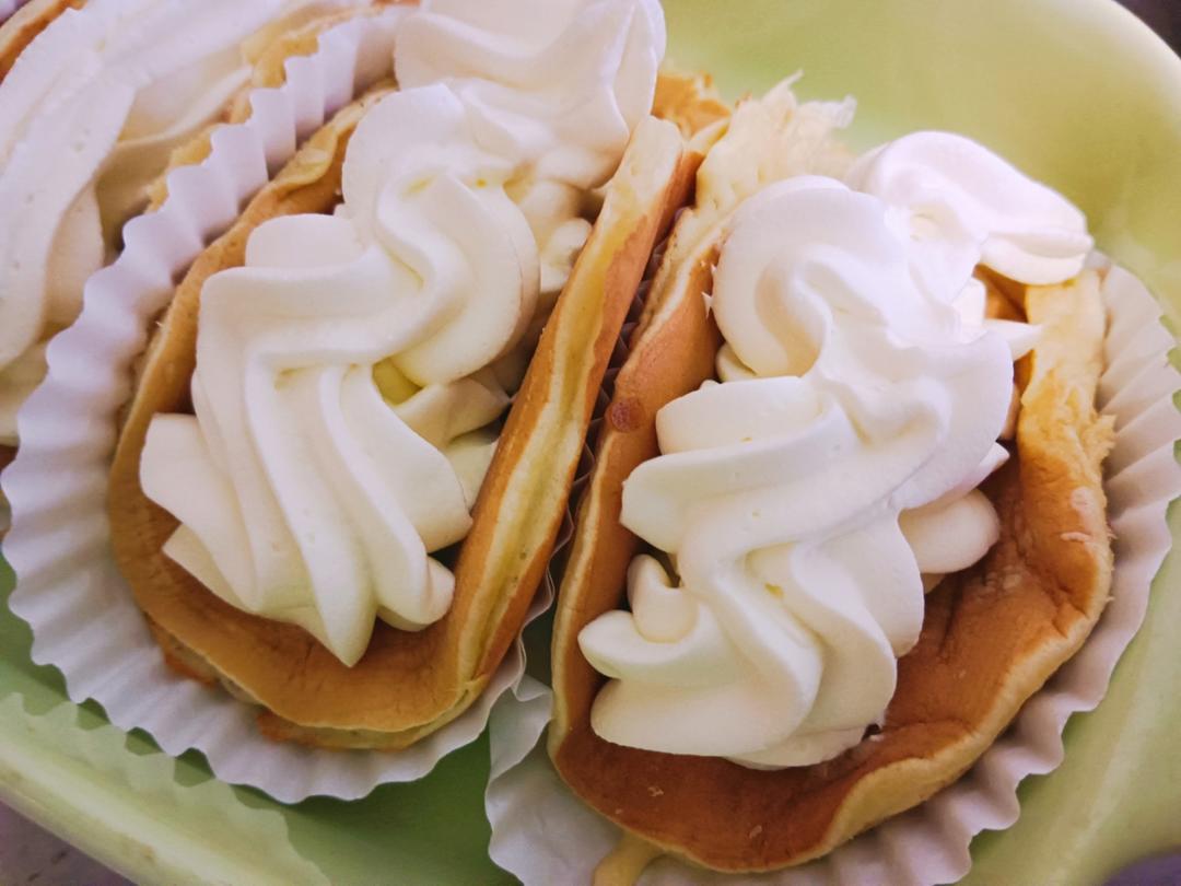 松饼奶油抱抱卷