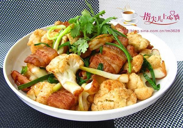 干锅花菜的做法