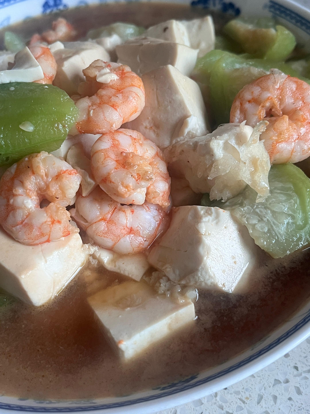 丝瓜豆腐