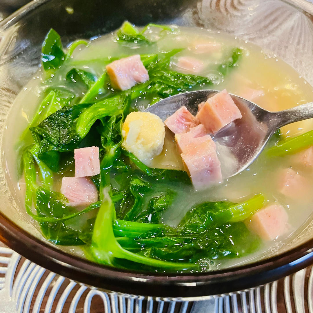 一口春天：上汤豌豆尖