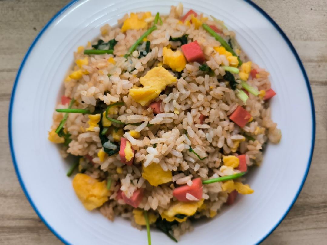 香菜炒饭