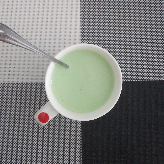 抹茶牛奶