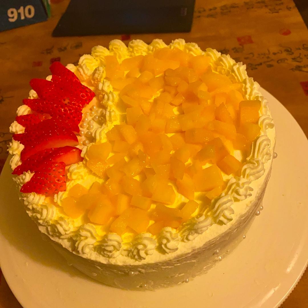 戚风蛋糕8寸超级详细版